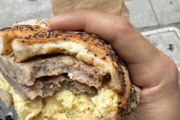 A sandwich.