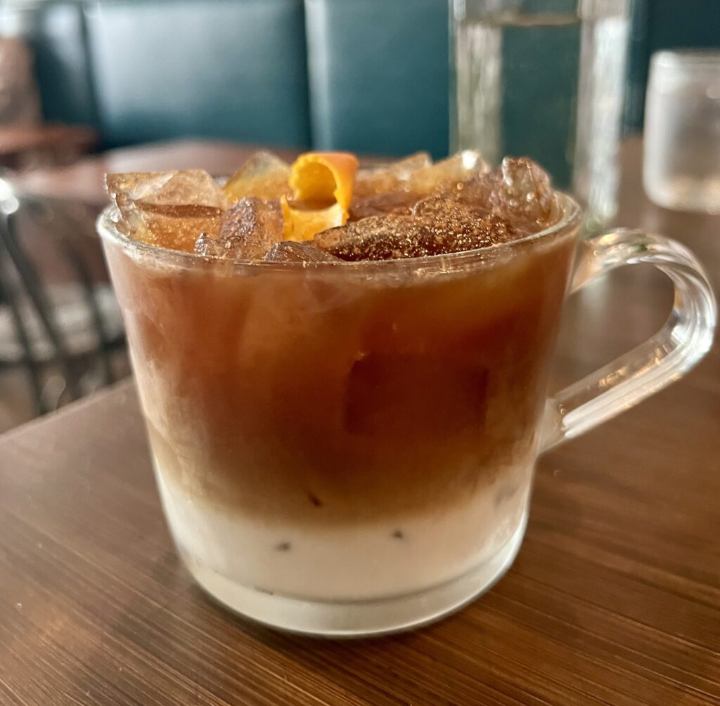 A coffee.