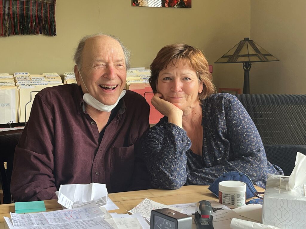 Norman and Delia, participants in Home Match 